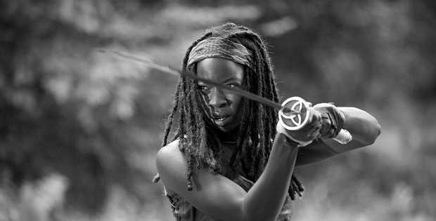 Michonne - O exemplo da sensibilidade feminina