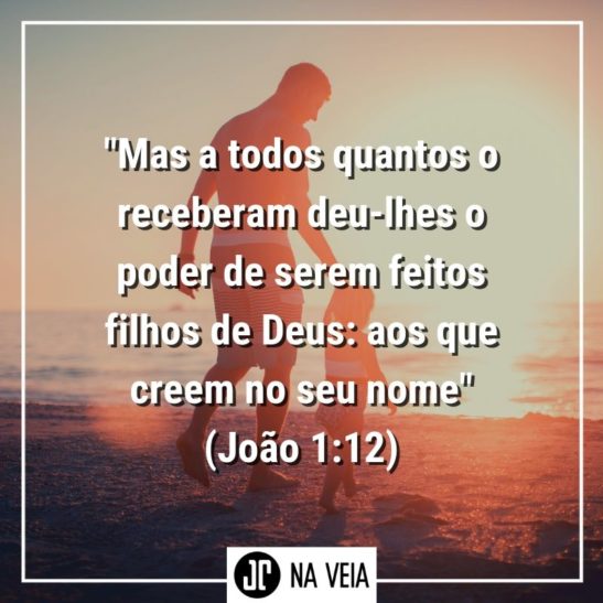 Versículos filhos de Deus - João 1:12