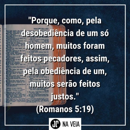 Versículos sobre Justiça - Romanos 5:19