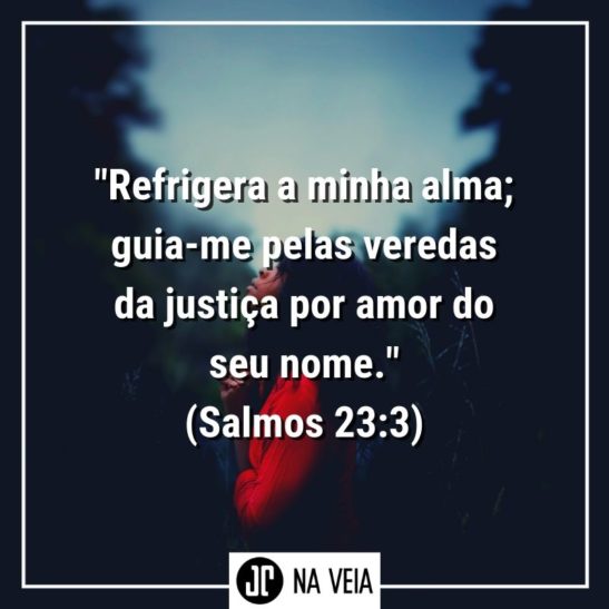 Versículos sobre Justiça - Salmos 23:3