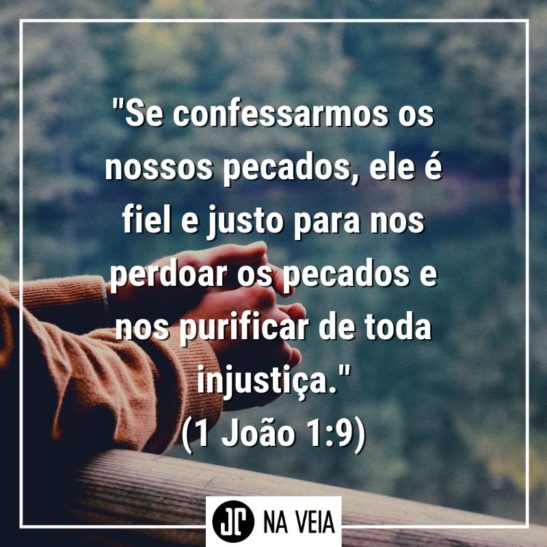 Versículos sobre perdão - 1 João 1:9