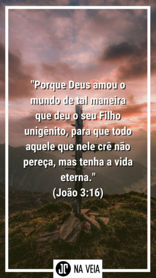 Versículos para status - João 3:16