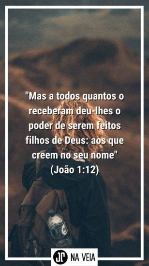 Versículos sobre salvação - João 1:12