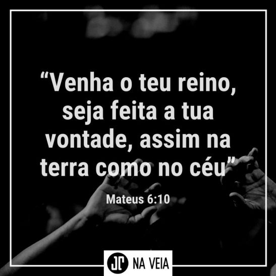 Imagem do texto de Mateus 6:10